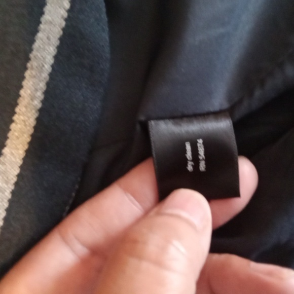 The Limited Womens Blazer Striped Short Zip Front Office Career Size XL - Picture 13 of 15